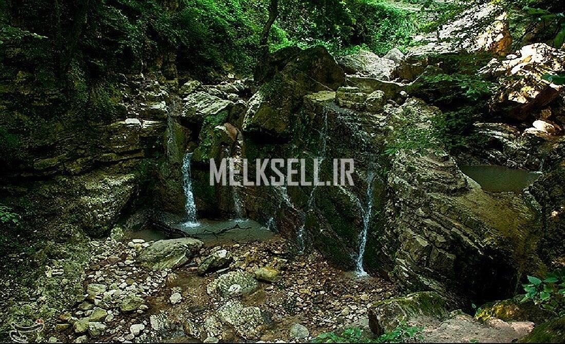 آبشار سنگ‌نو از ‌مکان های دیدنی بهشهر